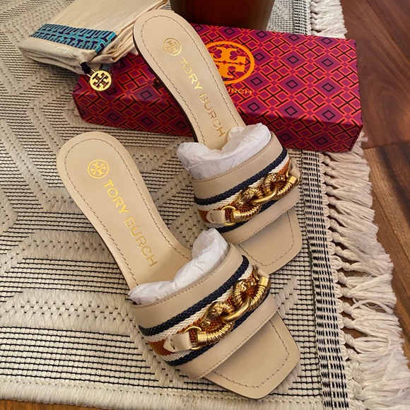 Tory Burch Shoes - Tory Burch Jessa 55MM Calf Leather Sandals